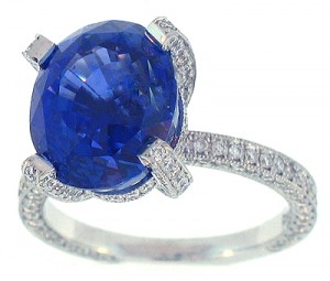 Fine Blue Sapphire Ring
